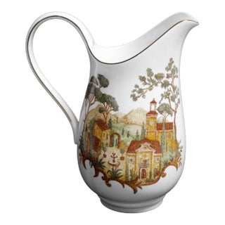 Lenox Mosaico D Italia Pitcher by Chuck Fischer, Made in Usa For Sale