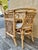 Coastal Style Rattan and Wicker Two Seat Breakfast /Dinette Set. Circa 1980s For Sale - Image 4 of 12