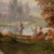 Realism Early 20th Century Antique the Garden of Gallantry in the Manner of Jean-Baptiste Joseph Pater For Sale - Image 3 of 9
