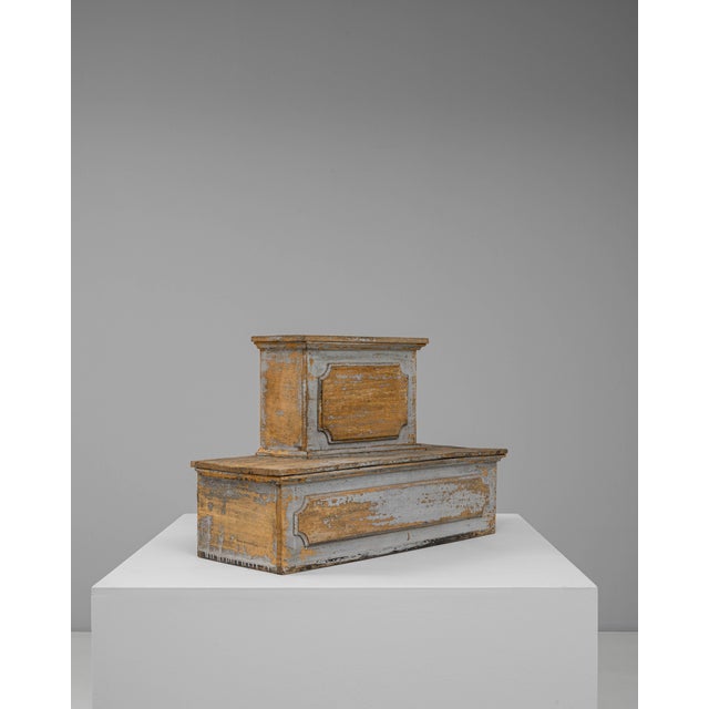 19th Century French Wood Patinated Pedestal For Sale - Image 4 of 18