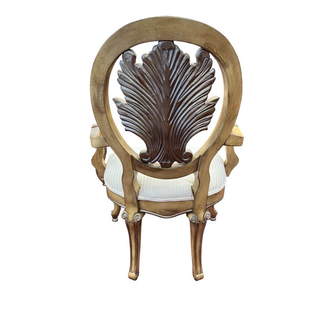 Set of Six Louis XVI Style “Chaise en Médaillon” Dining Chairs For Sale - Image 9 of 18