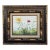 Vintage Impressionist Impasto Floral Oil Painting W/ Gilt Frame For Sale