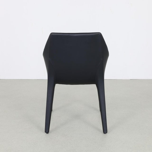 Vintage Italian Leather Armchair by Bonaldo, 2000s For Sale - Image 4 of 9