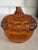 Vintage Williams Sonoma Amber Glass Lidded Acorn Dish For Sale In Houston - Image 6 of 9