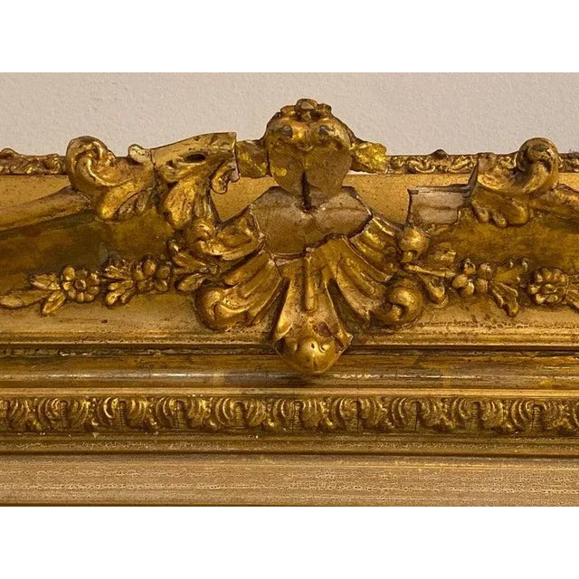 Olive Parker Black Signed Oil on Canvas Autumn Landscape Giltwood Gold Frame For Sale - Image 10 of 13