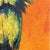 2020s Golden Hour Palm - Tall Original Palm Tree Landscape Acrylic Painting on Canvas by Kathleen Keifer For Sale - Image 5 of 8