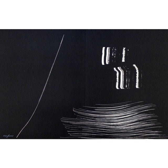 Hans Hartung, Farandole IV, 1971, Original Lithograph For Sale - Image 3 of 3