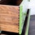 Pottery Barn Green Patterned 3-Drawer Dresser/Desk For Sale - Image 9 of 12