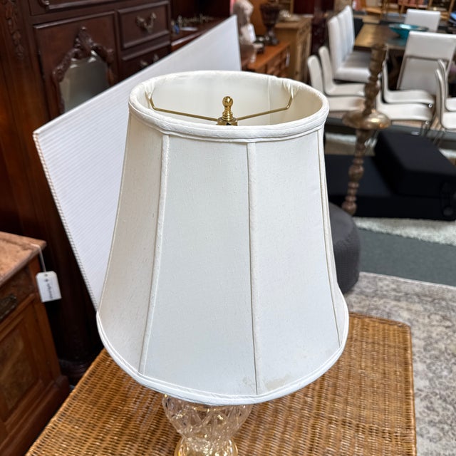 Waterford Araglin Collection Urn Style Table Lamp, Signed For Sale - Image 11 of 12
