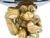 Late 20th Century Vintage Majolica Ceramic Monkey Plant Stand – Blue & Green Glazed Chinoiserie / Hollywood Regency For Sale - Image 5 of 12