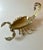 Metal Mexican Brass Abalone and Chrome Scorpion in the Style of Los Castillo For Sale - Image 7 of 7
