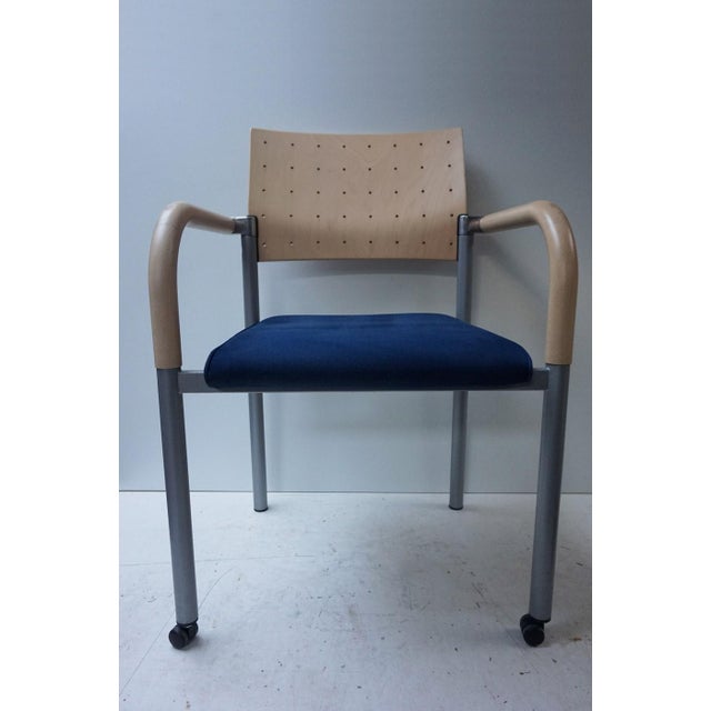 Set of 5 dining or conference chairs 'Aluform_3' produced by the popular Austrian furniture company Wiesner Hager and...