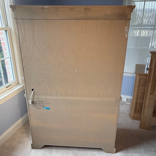 1990s Drexel Heritage Corinthian Collection - Armoire For Sale - Image 10 of 11