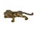 Vintage Brass Lion Figurine For Sale - Image 9 of 9