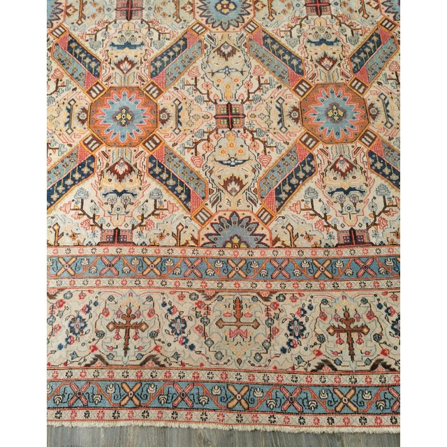 Large Antique Oriental Rug, 1930s For Sale - Image 9 of 15