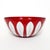 Cathrineholm 1960's Cathrineholm Red and White Lotus Enamel Bowl 11-Inch For Sale - Image 4 of 11