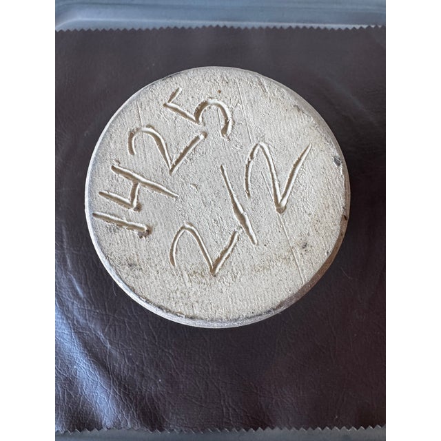 Vintage Studio Pottery Vase, Hand Form - Heart Shape, Signed For Sale In Los Angeles - Image 6 of 12