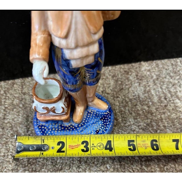 1970s Porcelain Figure Signed Tre Spain Unusual Unique 7in For Sale In Atlanta - Image 6 of 6