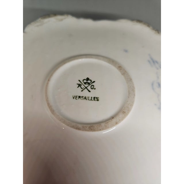 Antique Rosenthal Delft Versailles Porcelain Cracker/ Biscuit Jar With Lid For Sale In Washington DC - Image 6 of 7