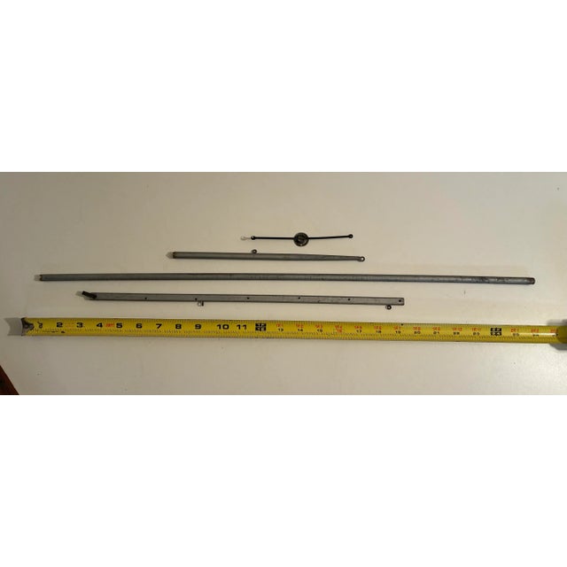 Wood Vintage Pond Sail Boat Yacht 28" Wood Hull Mid Century For Sale - Image 7 of 10