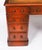 Vintage Flame Mahogany Twin Pedestal Desk For Sale - Image 11 of 18