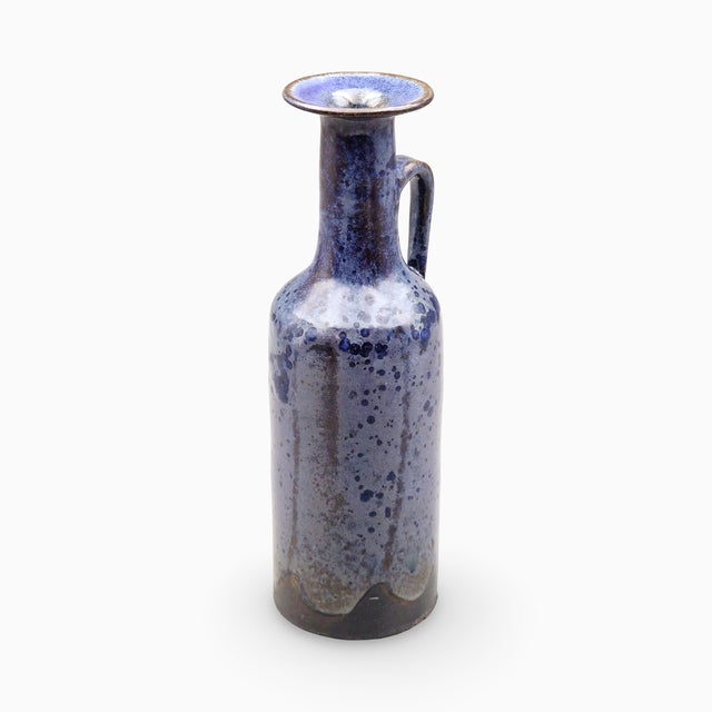 German Ceramic Vase by Gerhard Liebenthron, 1967 For Sale - Image 11 of 17