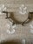 Rustic European Early 20th C. Bronze and Copper Half Circle Pot Rack c.1900-1940 For Sale - Image 3 of 9