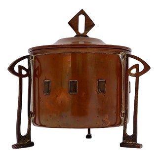 Mid-Century Modern Arts & Crafts Bowl, 1920 For Sale