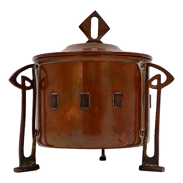 Mid-Century Modern Arts & Crafts Bowl, 1920 For Sale