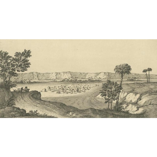 Norden, Tombs Near Esna, 1755, Copper Engraving, Paper For Sale - Image 3 of 11