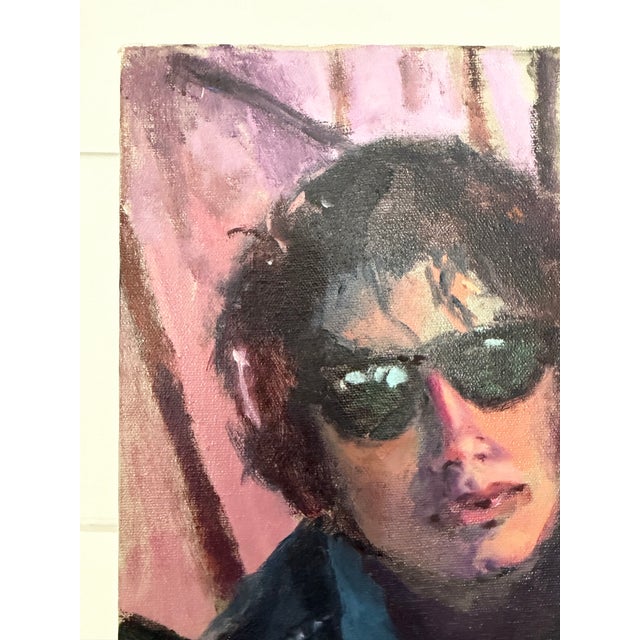 An Original 16" X 20" Figurative Painting Signed by Artist Marian "Chickie" Brown For Sale - Image 9 of 10