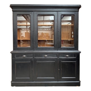 19th Century Mahogany Bookcase, France For Sale