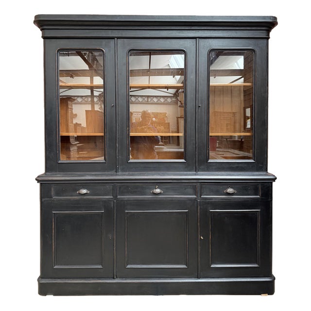 19th Century Mahogany Bookcase, France For Sale