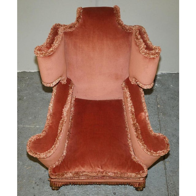 Set of Italian Carolean-William Morris Wingback Armchairs For Sale - Image 18 of 18