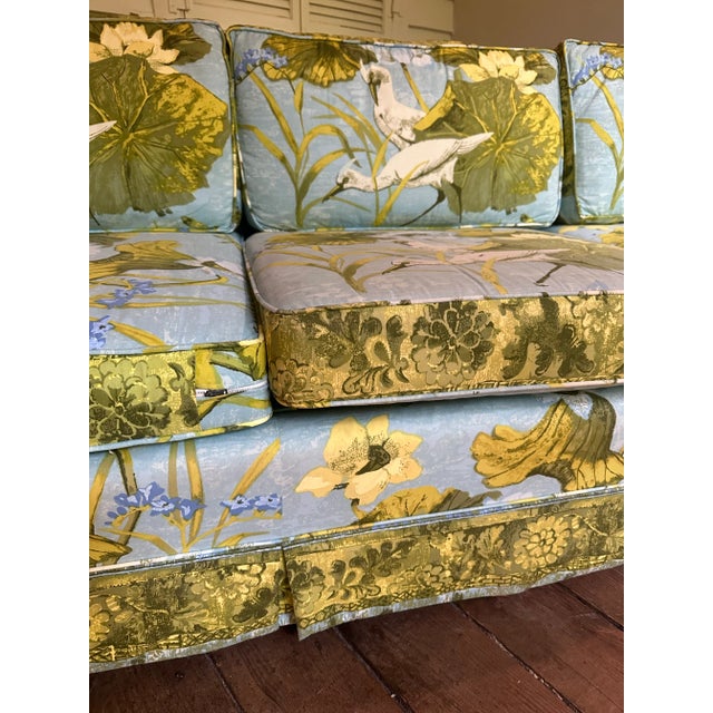 Wood Vintage Coastal Sofa by Century Furniture For Sale - Image 7 of 12