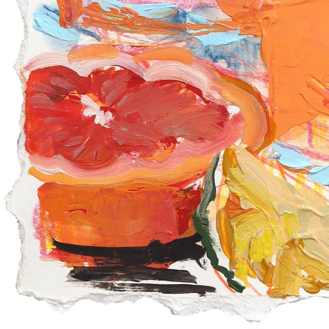 2020s Drinks for Two - Original Cocktail Still Life Acrylic and Pencil Drawing For Sale - Image 5 of 6