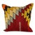 20 x 20 Kilim Pillow Turkish Cushion Natural Red Pillow Cushion Cover For Sale