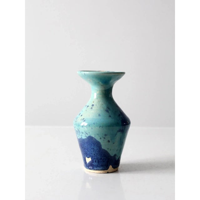 Vintage Studio Pottery Vase For Sale - Image 4 of 11