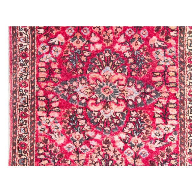 Early 20th Century Persian Sarouk Rug For Sale - Image 4 of 15