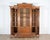 French French Solid Walnut Bookcase with Carved Columns, Late 19th Century For Sale - Image 3 of 16