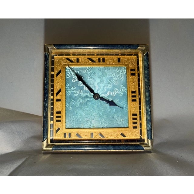 This listing is for an antique Swiss travel or desk clock. This clock is by Sandoz and is of the highest quality. It...