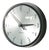 20th Century Satin Black Clock from Magneta for GPO, England, 1950s For Sale