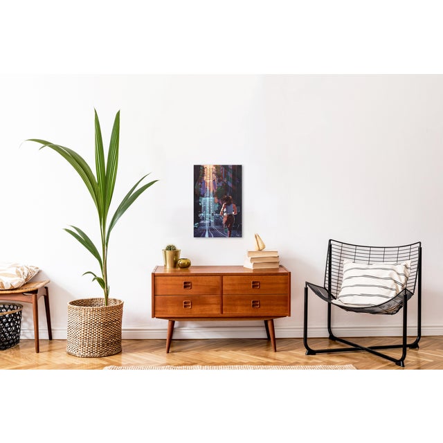 Black Recovery - Oil Painting on Canvas Original Artwork by Michelle Fillmore For Sale - Image 8 of 9