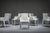 Gio Dining Chairs in Ecru Leather by Walter Knoll, Germany, 2000s, Set of 8 For Sale - Image 10 of 18