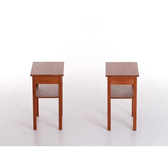 Bedside Tables, Sweden, 1960s, Set of 2 For Sale - Image 11 of 12
