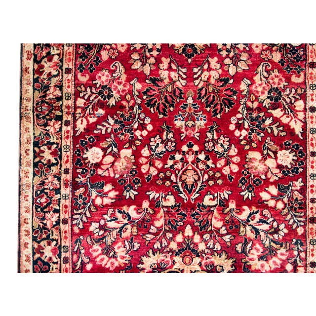 Early 20th Century Persian Sarouk Rug For Sale - Image 10 of 14