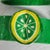 Vintage Lacquered Hand-Painted Papier Mâche Lime Napkin Rings, Set of 6 For Sale - Image 10 of 14