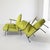 Slipper Chairs in Tubular Metal by Mario Franchioni for Framar, 1950s, Set of 2 For Sale - Image 6 of 13