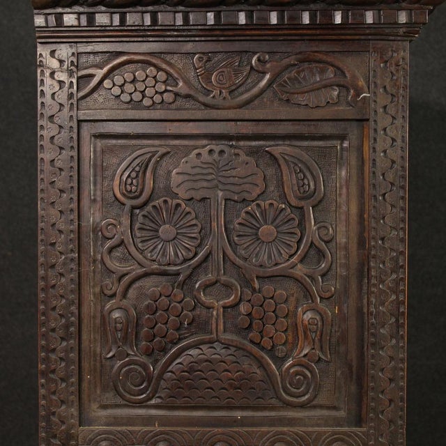 1950s Carved Wooden Cabinet, 1950s For Sale - Image 5 of 13