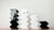 Postmodern Postmodern Black and White Glass Candleholder by Halskov & Dalsgaard for Holmegaard, Set of 4 For Sale - Image 3 of 18